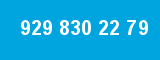929 830 22 79 929 830 22 79